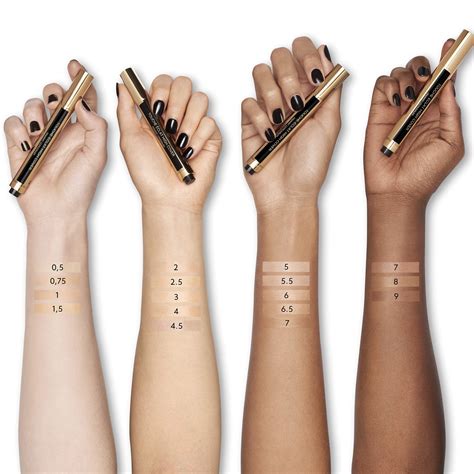 yves saint laurent touche éclat high cover stylo concealer|touche eclat concealer shades.